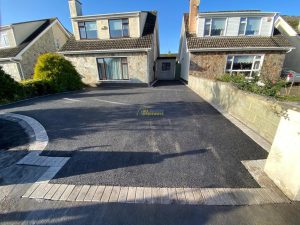 Driveway with Heavy Duty Tarmac and Birch Paved Perimeter in Kells, Co. Meath
