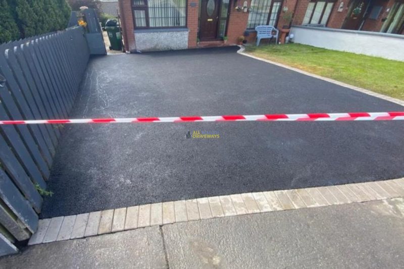 Heavy Duty Tarmac Driveway with Paved Borders in Cavan, Co. Cavan