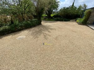 Large Tar and Chip Driveway in Ballyvaughan, Co. Clare