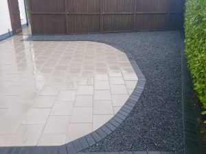 Patio with Concrete Paving Slabs in Ennis, Co. Clare