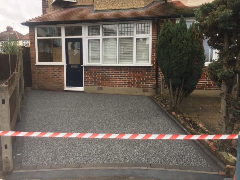 Resin Bound Driveway with Block Paving Perimeter in Co. Limerick