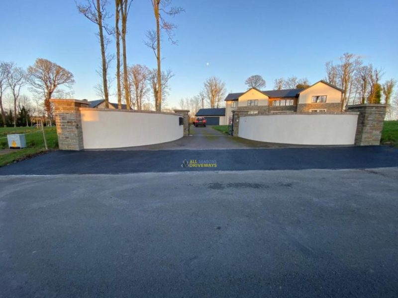 SMA Driveway Apron in Maynooth, Co. Kildare