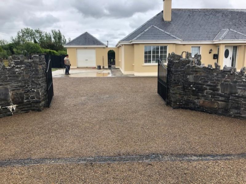 Tar & Chip Driveway in Lissycasey, Co. Clare