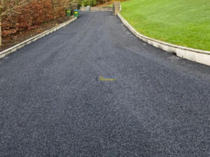 Tar and Charcoal Chip Driveway in Bradford, Co. Clare
