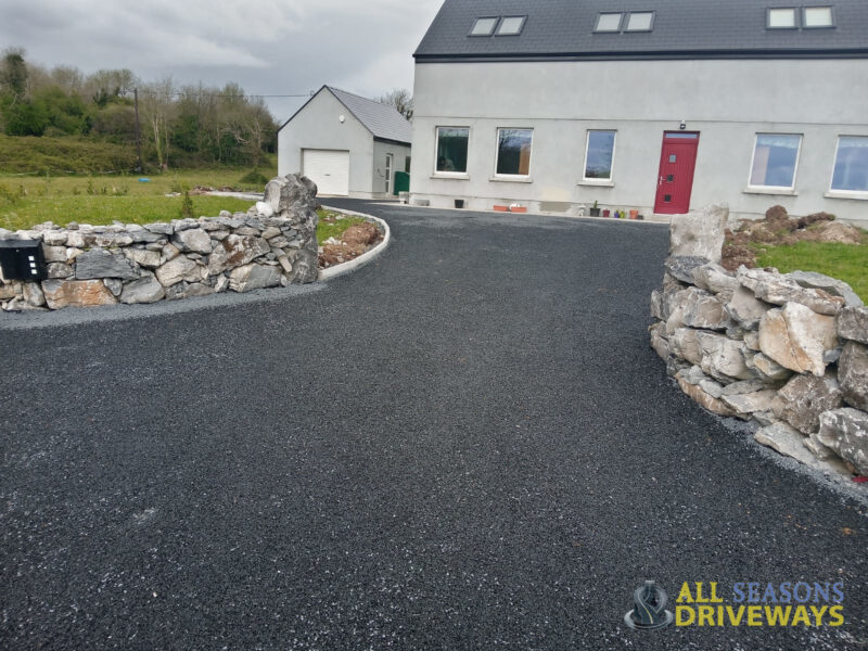 Tar and Chip Driveway in Gort, Co. Galway