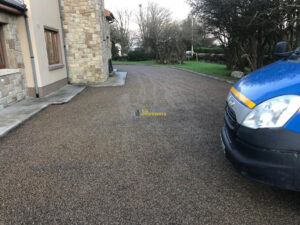 Tar and Chip Driveway in Ruan, Co. Clare