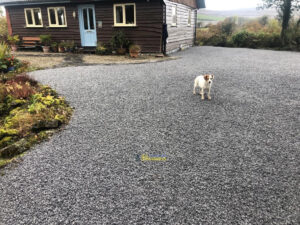 Tar and Limestone Chip Driveway in Tubber, Co. Clare