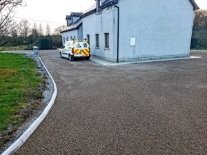 tar and chip installation in Clare
